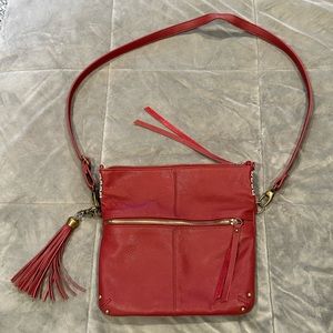 Lucky Brand red leather purse